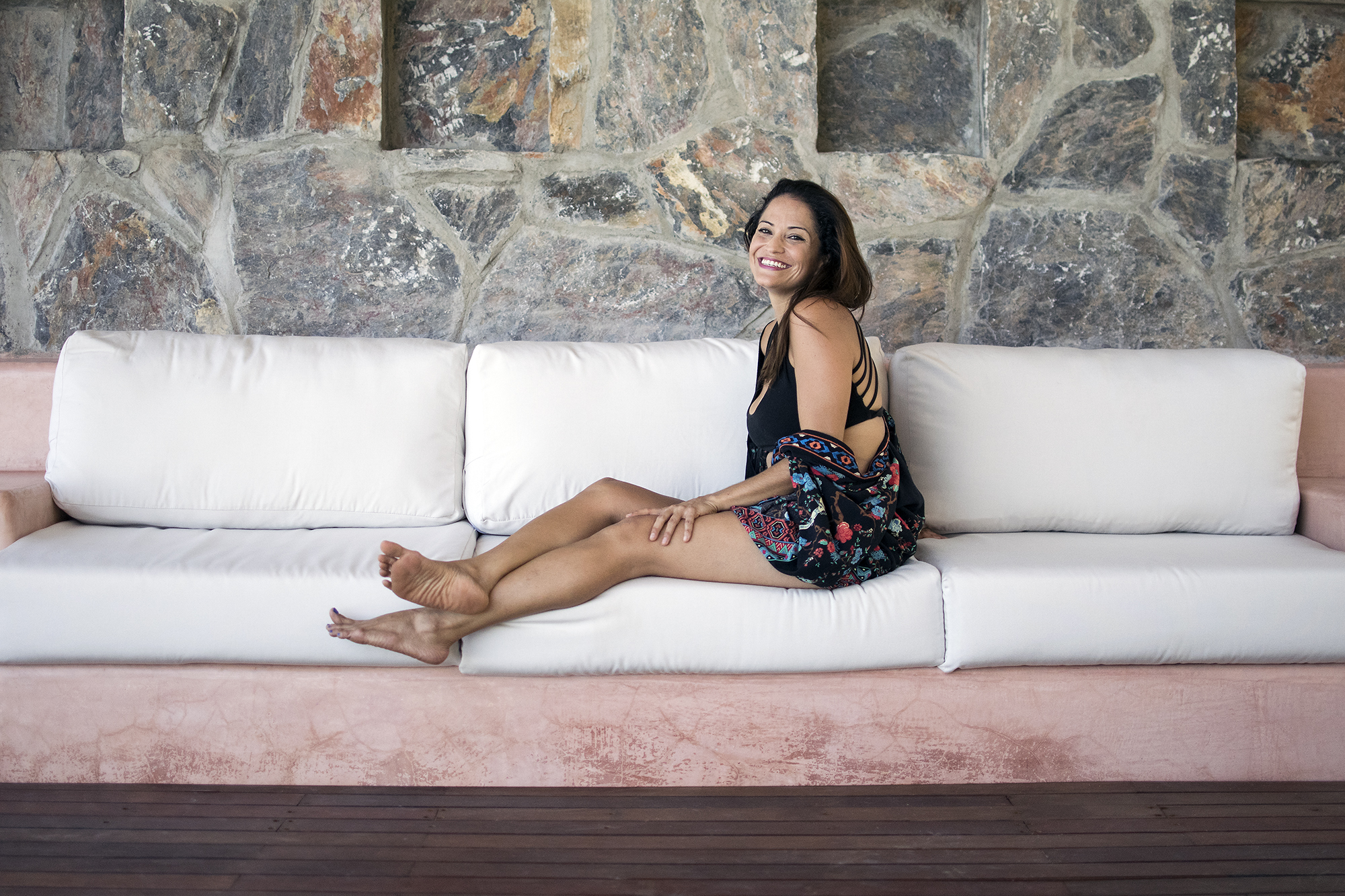 Laura Castro | Portrait Session | Playa Troncones | Couch Present Moment Yoga Retreat | LovaLinda Photography